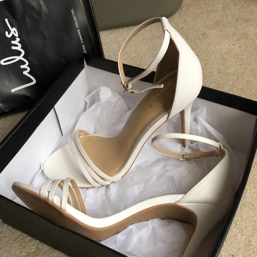 lulus white heels
